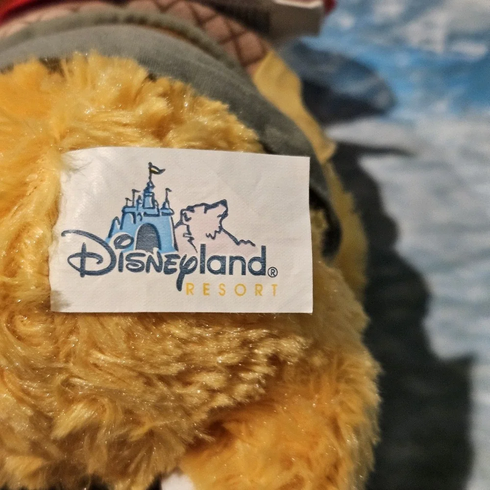 Vintage‎ Disneyland Explorer Winnie the Pooh Classic Tigger Plush Lot of 2